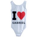 I love gabriel Kids  Cut-Out Back One Piece Swimsuit View1