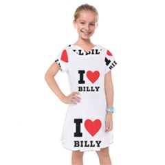 I Love Billy Kids  Drop Waist Dress by ilovewhateva