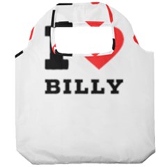 I Love Billy Foldable Grocery Recycle Bag by ilovewhateva