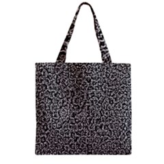 Abstract-0025 Zipper Grocery Tote Bag by nateshop