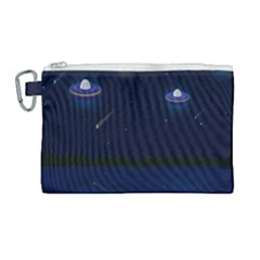 Alien Navi Canvas Cosmetic Bag (large) by nateshop