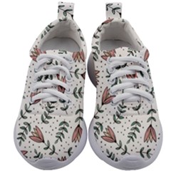 Flowers-49 Kids Athletic Shoes by nateshop