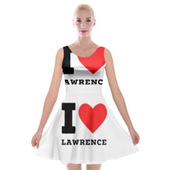 I Love Lawrence Velvet Skater Dress by ilovewhateva