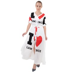 I Love Lawrence Waist Tie Boho Maxi Dress by ilovewhateva