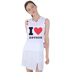 I Love Arthur Women s Sleeveless Sports Top by ilovewhateva