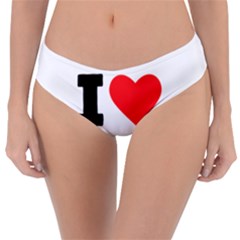 I Love Terry  Reversible Classic Bikini Bottoms by ilovewhateva