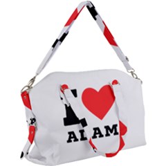 I Love Adam  Canvas Crossbody Bag by ilovewhateva