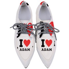 I Love Adam  Pointed Oxford Shoes by ilovewhateva