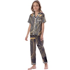 Circuit Kids  Satin Short Sleeve Pajamas Set by nateshop