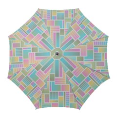 Color-blocks Golf Umbrellas by nateshop