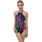 Dancing Go with the Flow One Piece Swimsuit