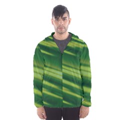 Green-01 Men s Hooded Windbreaker