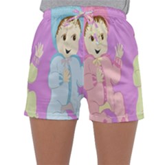 Happy 02 Sleepwear Shorts by nateshop