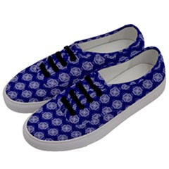 Abstract Knot Geometric Tile Pattern Men s Classic Low Top Sneakers by GardenOfOphir