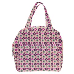 Cute Floral Pattern Boxy Hand Bag by GardenOfOphir