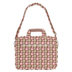 Cute Floral Pattern Macbook Pro 13  Shoulder Laptop Bag 