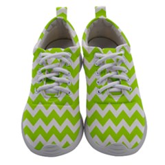 Chevron Pattern Gifts Women Athletic Shoes by GardenOfOphir