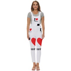 I Love Christian Women s Pinafore Overalls Jumpsuit by ilovewhateva