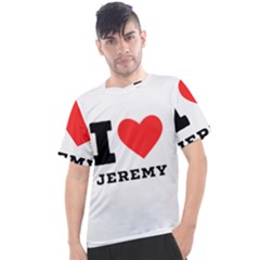 I Love Jeremy  Men s Sport Top by ilovewhateva