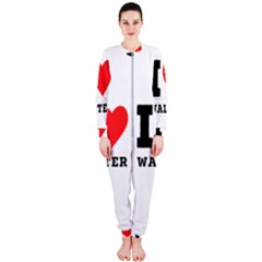 I Love Walter Onepiece Jumpsuit (ladies) by ilovewhateva