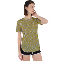Leaves-014 Perpetual Short Sleeve T-shirt by nateshop