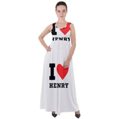 I Love Henry Empire Waist Velour Maxi Dress by ilovewhateva