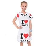 I love gary Kids  Drop Waist Dress