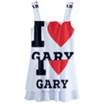 I love gary Kids  Layered Skirt Swimsuit