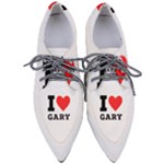 I love gary Pointed Oxford Shoes