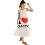 I love gary Summer Maxi Dress