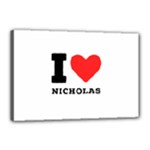 I love nicholas Canvas 18  x 12  (Stretched)