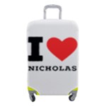I love nicholas Luggage Cover (Small)