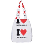 I love nicholas Center Zip Backpack