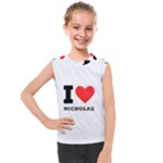 I love nicholas Kids  Mesh Tank Top