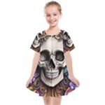 Skull Bones Kids  Smock Dress
