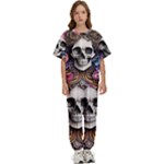 Skull Bones Kids  Tee and Pants Sports Set