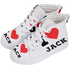 I Love Jack Kids  Hi-top Skate Sneakers by ilovewhateva