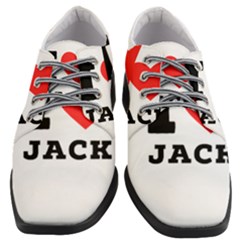 I Love Jack Women Heeled Oxford Shoes by ilovewhateva