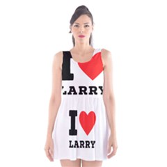 I Love Larry Scoop Neck Skater Dress by ilovewhateva