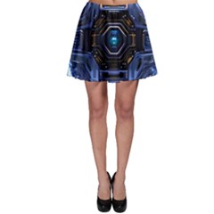 Digital Technology Skater Skirt