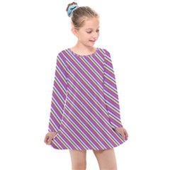 Background-102 Kids  Long Sleeve Dress by nateshop