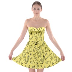 Back-to-school Strapless Bra Top Dress by nateshop