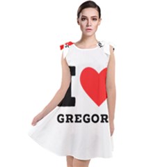 I Love Gregory Tie Up Tunic Dress by ilovewhateva