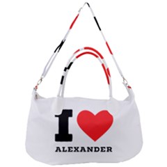 I Love Alexander Removal Strap Handbag