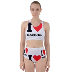 I Love Samuel Racer Back Bikini Set by ilovewhateva