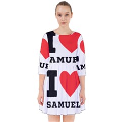 I Love Samuel Smock Dress by ilovewhateva