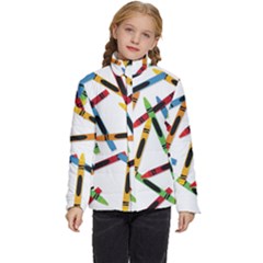 Crayons Kids  Puffer Bubble Jacket Coat by nateshop