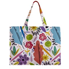 Flowers-101 Zipper Mini Tote Bag by nateshop