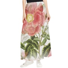 Flowers-102 Maxi Chiffon Skirt