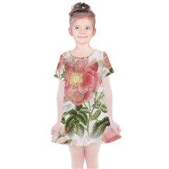 Flowers-102 Kids  Simple Cotton Dress
